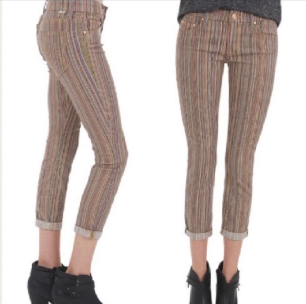 MOTHER Crop Skinny in High Meadow